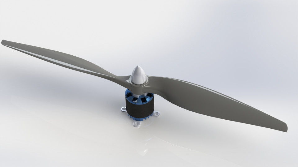 QuadCopter DC Motor(BLDC) + Propeller Dynamics MTwallets